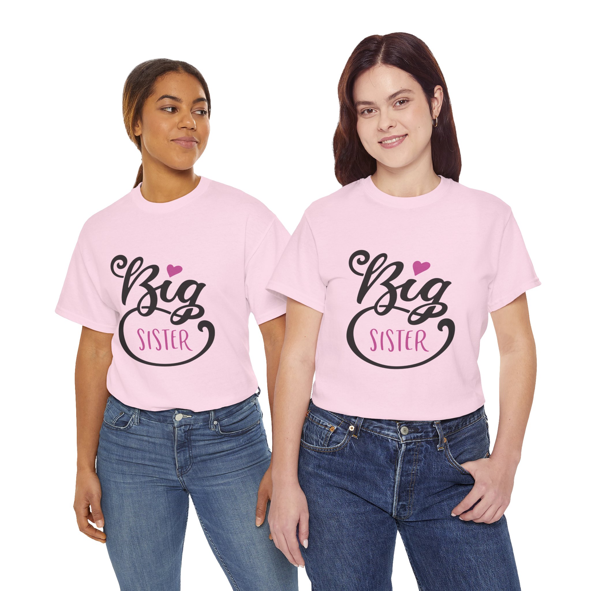Big Sister T-Shirt Pink