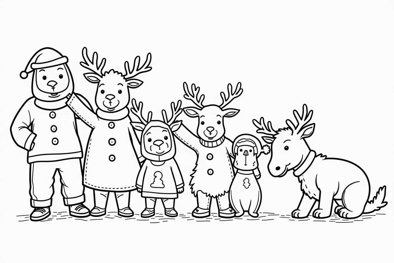 ausmalbilder weihnachten-Titel