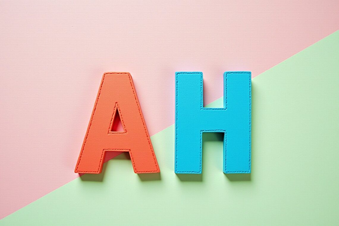  Buchstaben zum Ausdrucken für kreative Projekte Illustration 