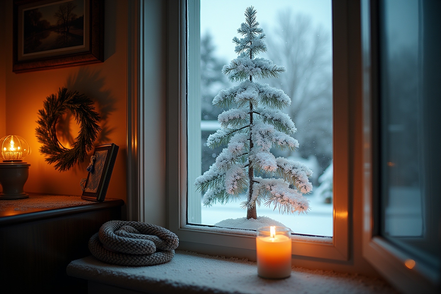 schneespray fenster ideen-Titel